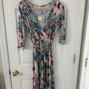 PinkBlush Maternity Maxi Dress